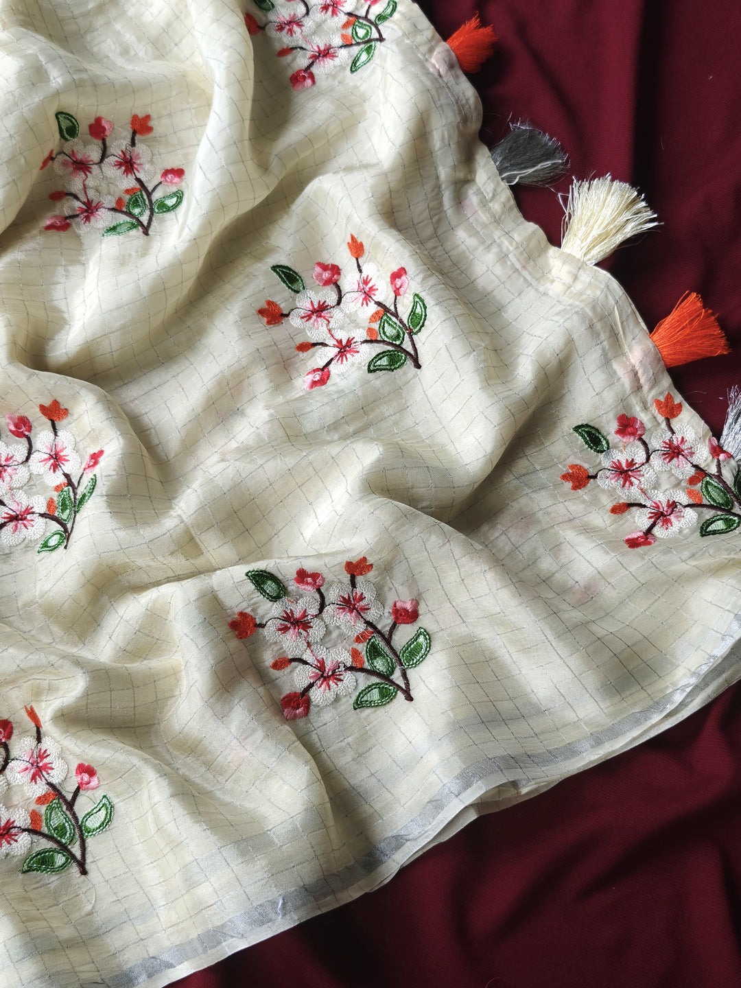Light of Home Fancy Chiffon Saree