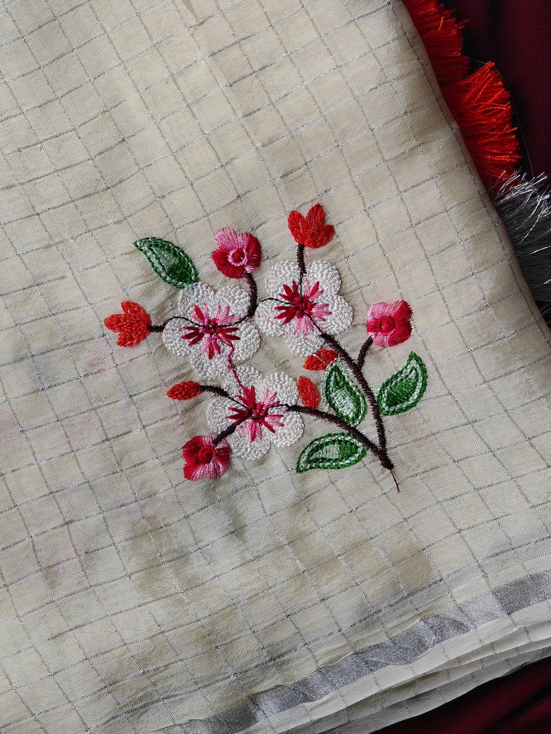 Light of Home Fancy Chiffon Saree
