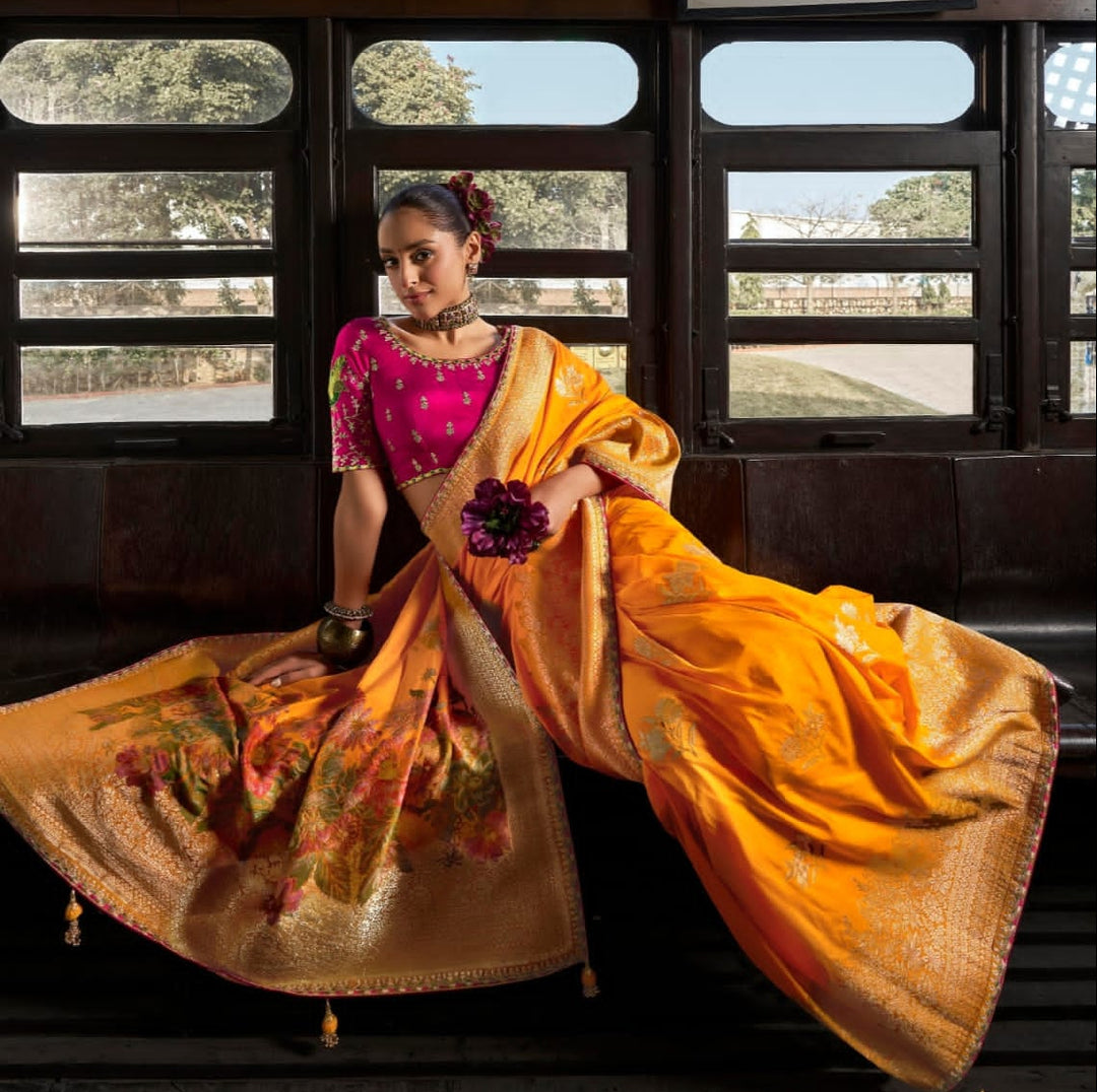 Swagatam- Fancy Dola Viscous Silk Saree