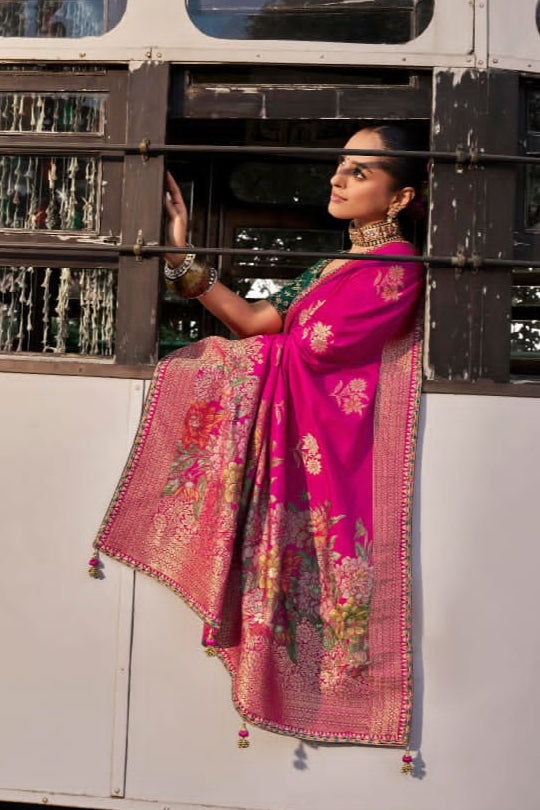 Swagatam- Fancy Dola Viscous Silk Saree