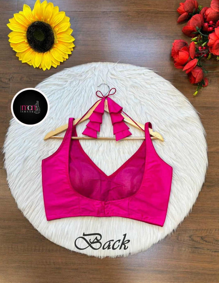 Tri vibe- Three Layers Of Beauty (Designer Blouse)