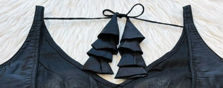 Tri vibe- Three Layers Of Beauty (Designer Blouse)