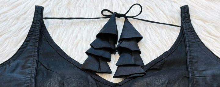 Tri vibe- Three Layers Of Beauty (Designer Blouse)