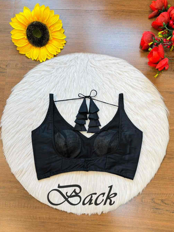 Tri vibe- Three Layers Of Beauty (Designer Blouse)