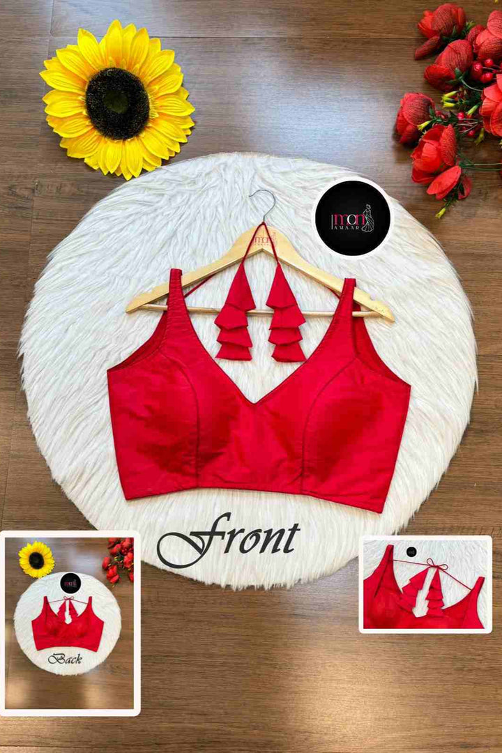 Tri vibe- Three Layers Of Beauty (Designer Blouse)