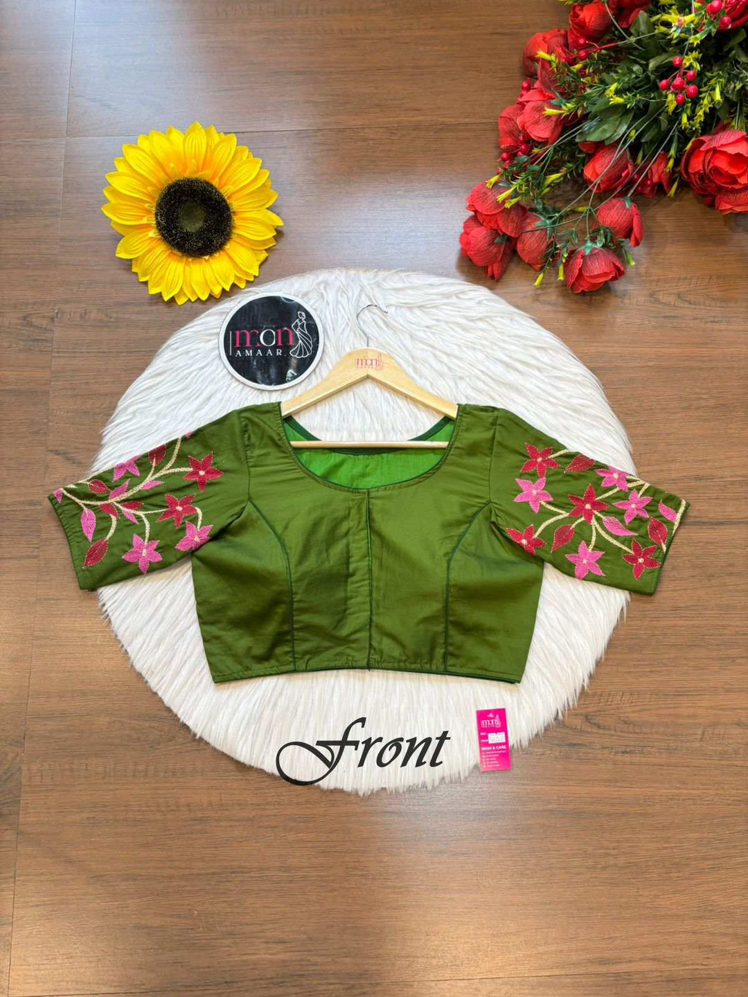 Embroidery Charm- Readymade Blouse