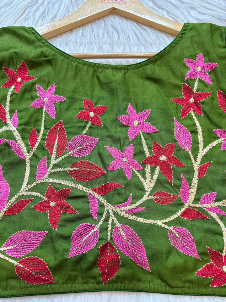 Embroidery Charm- Readymade Blouse