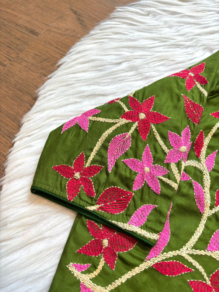 Embroidery Charm- Readymade Blouse