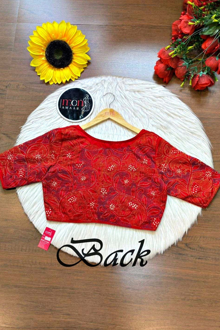 The Thread Sketch -Kantha Stitch Blouse