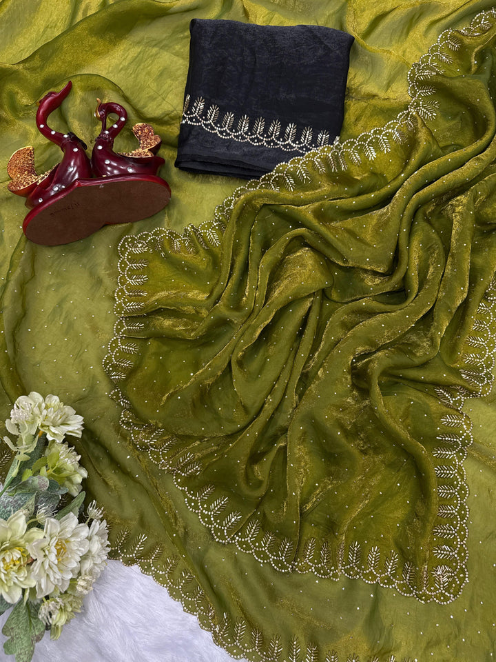 Heartstrings Fancy Silk Saree