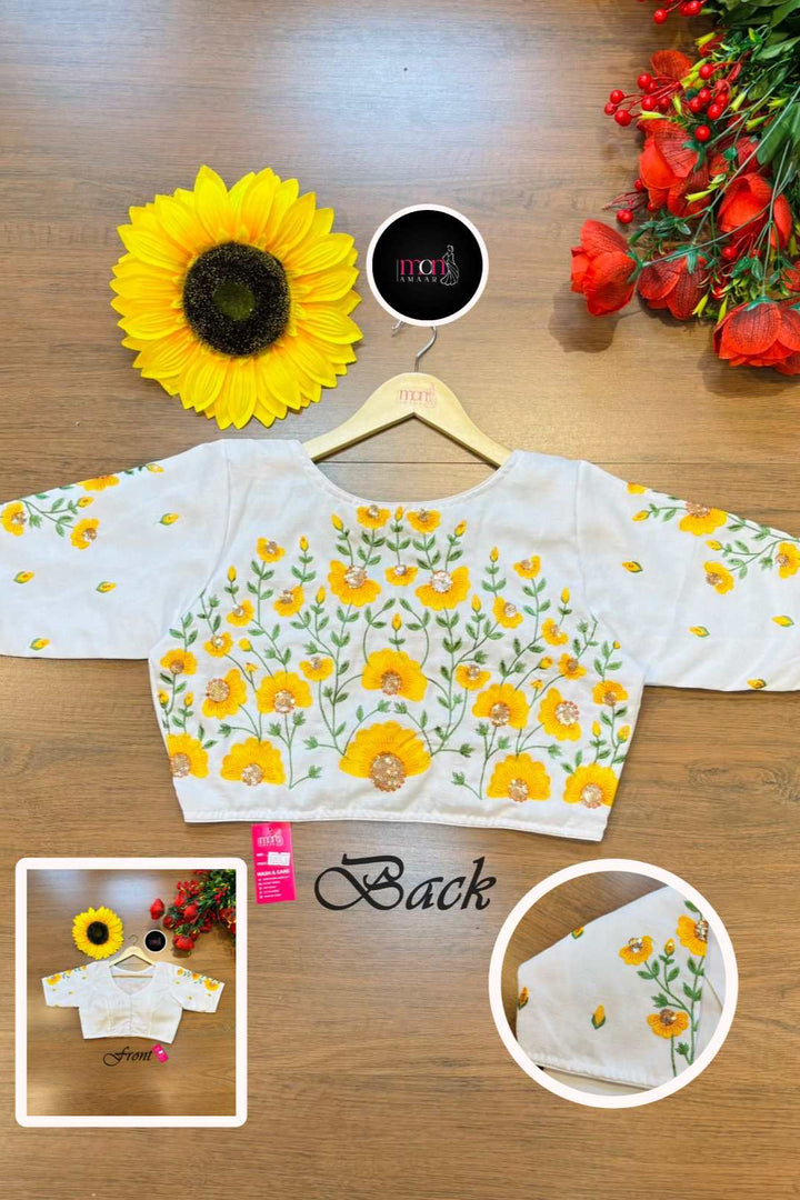 Spring Stories- Designer Blouse