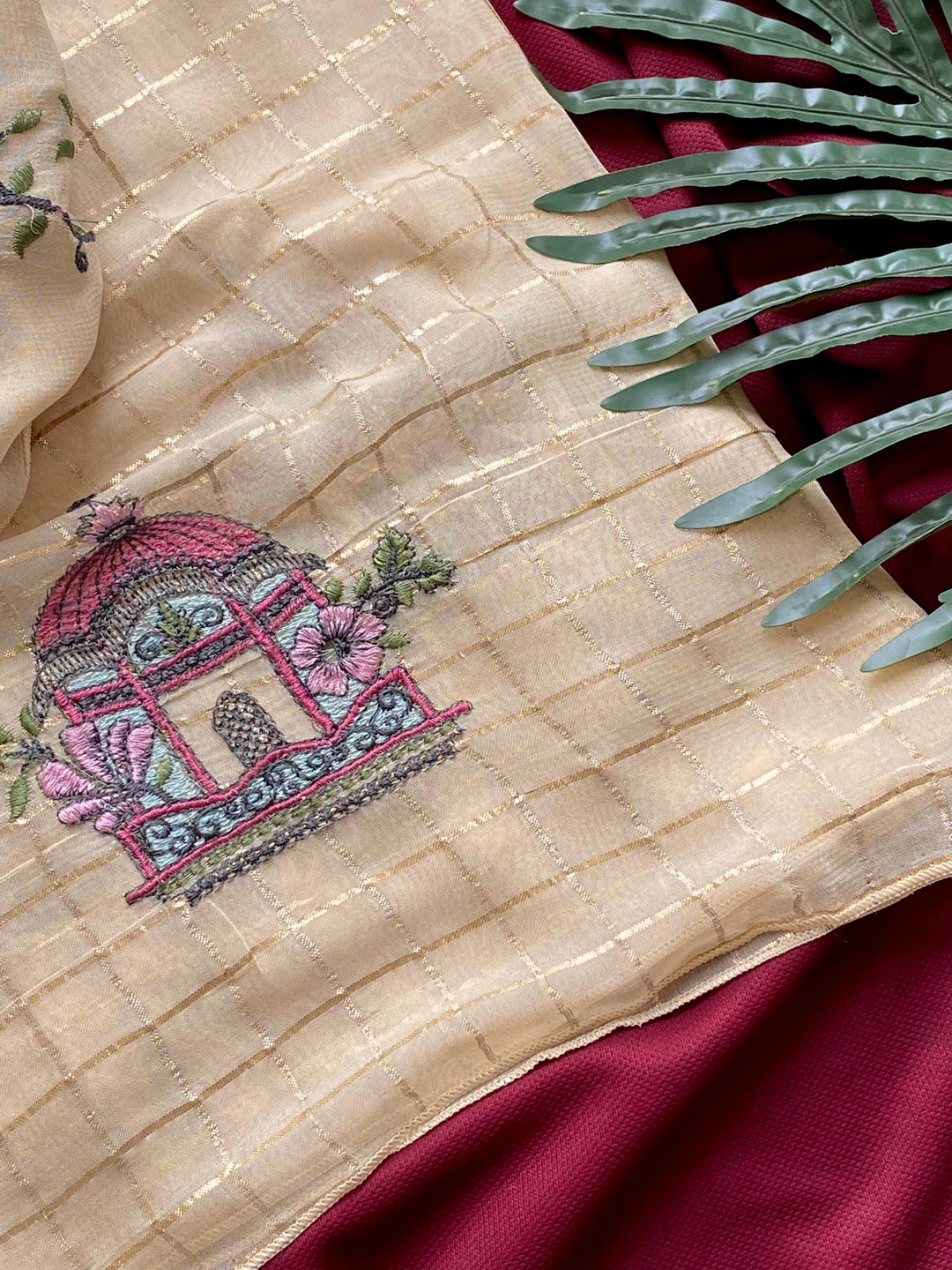 Color Clique Georgette Saree