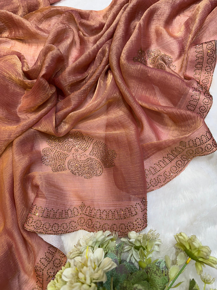 Maybe Moonlight Chiffon Silk Saree