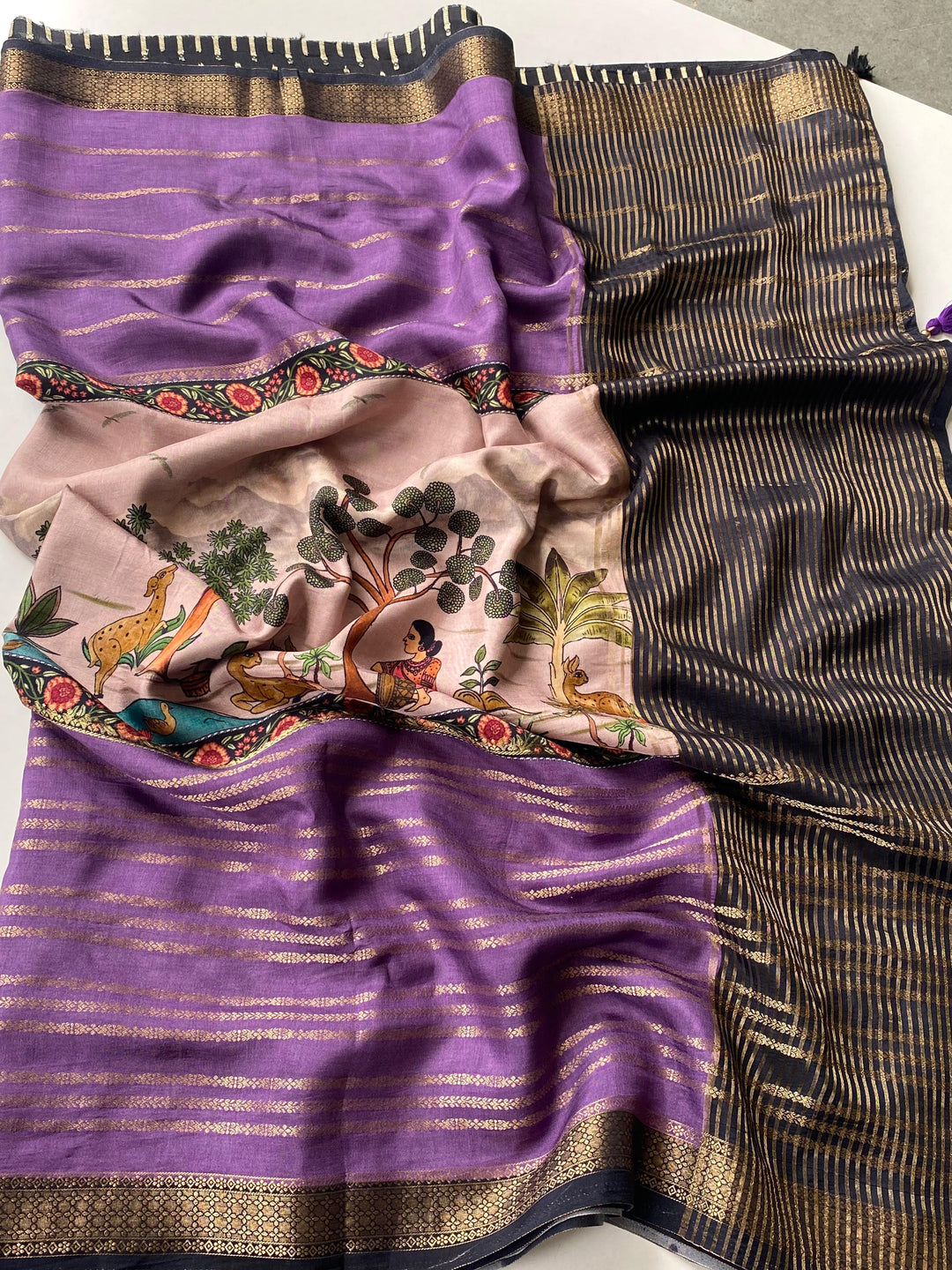Navya Sanskaar Fancy Silk Saree