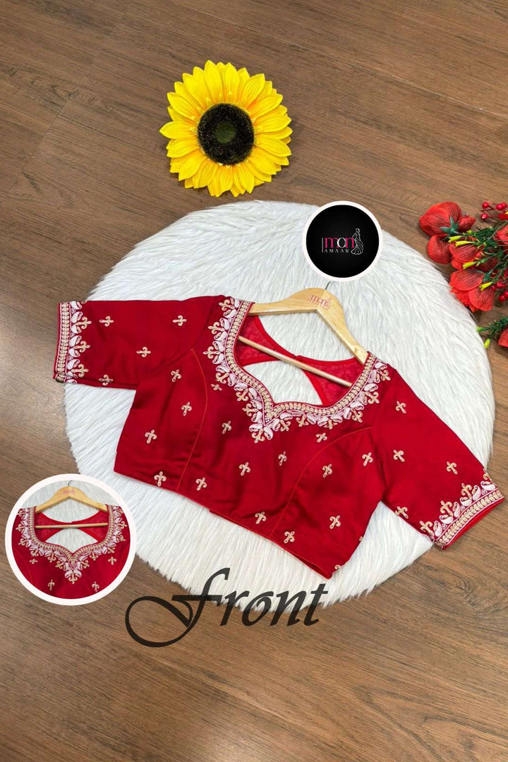 Rosy Rasika - Vichitra Silk Blouse