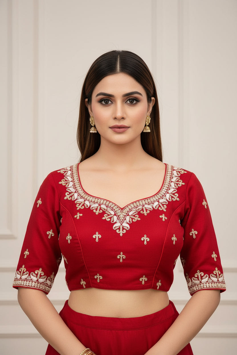 Rosy Rasika Vichitra Silk Blouse