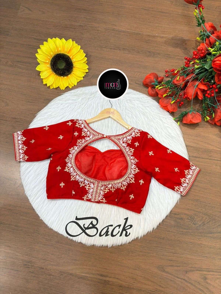 Rosy Rasika - Vichitra Silk Blouse