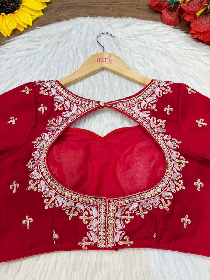 Rosy Rasika - Vichitra Silk Blouse