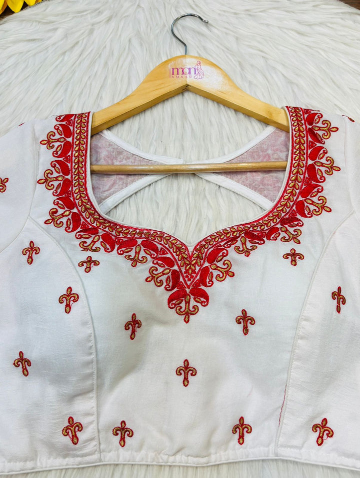 Rosy Rasika - Vichitra Silk Blouse