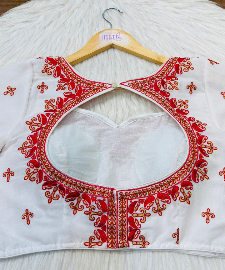 Rosy Rasika - Vichitra Silk Blouse