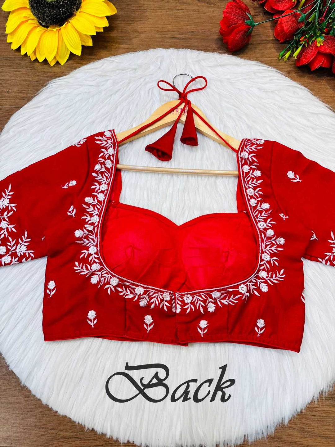 Heart Throb - Vichitra Silk Blouse