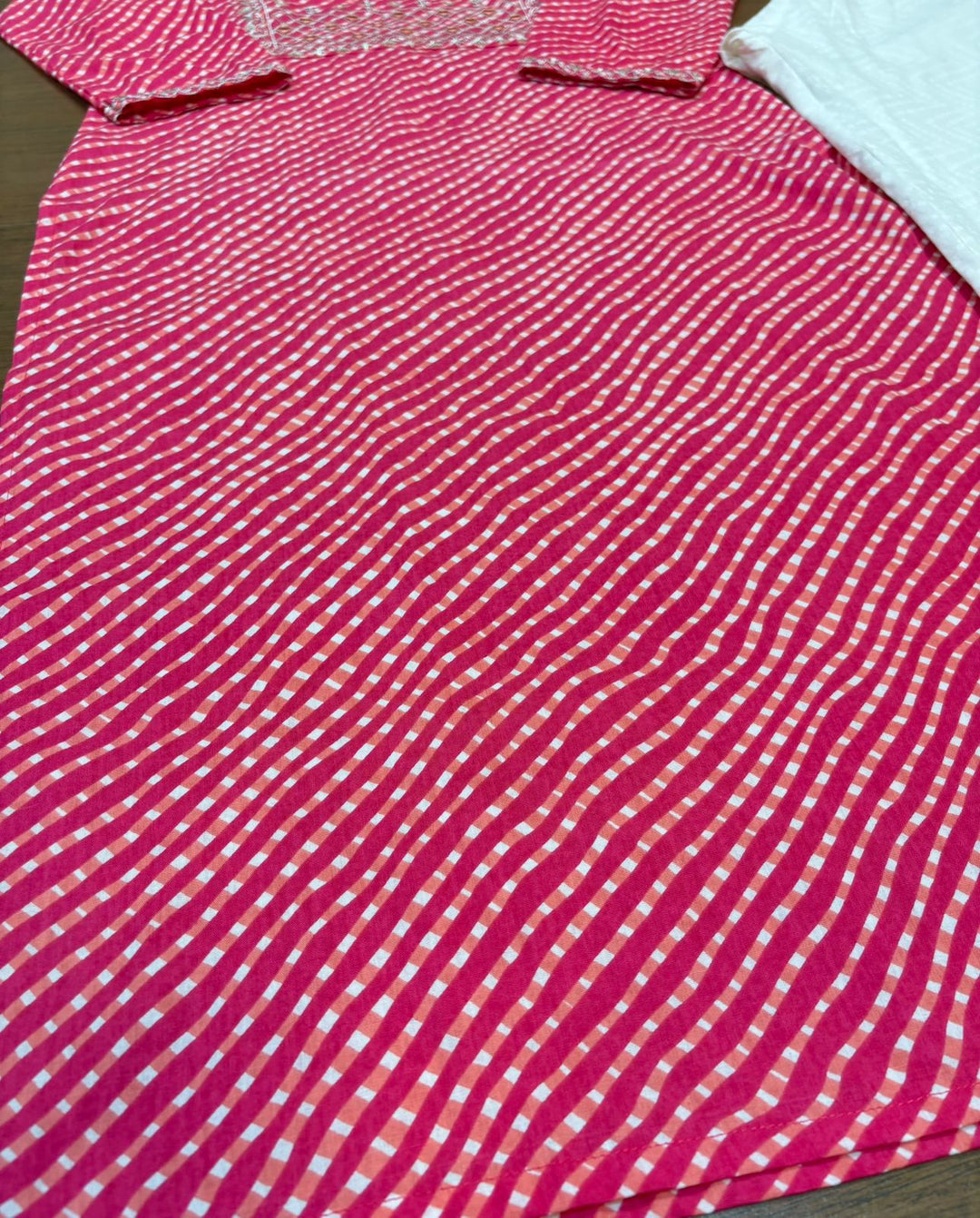 Pink City- Cotton Kurti Set