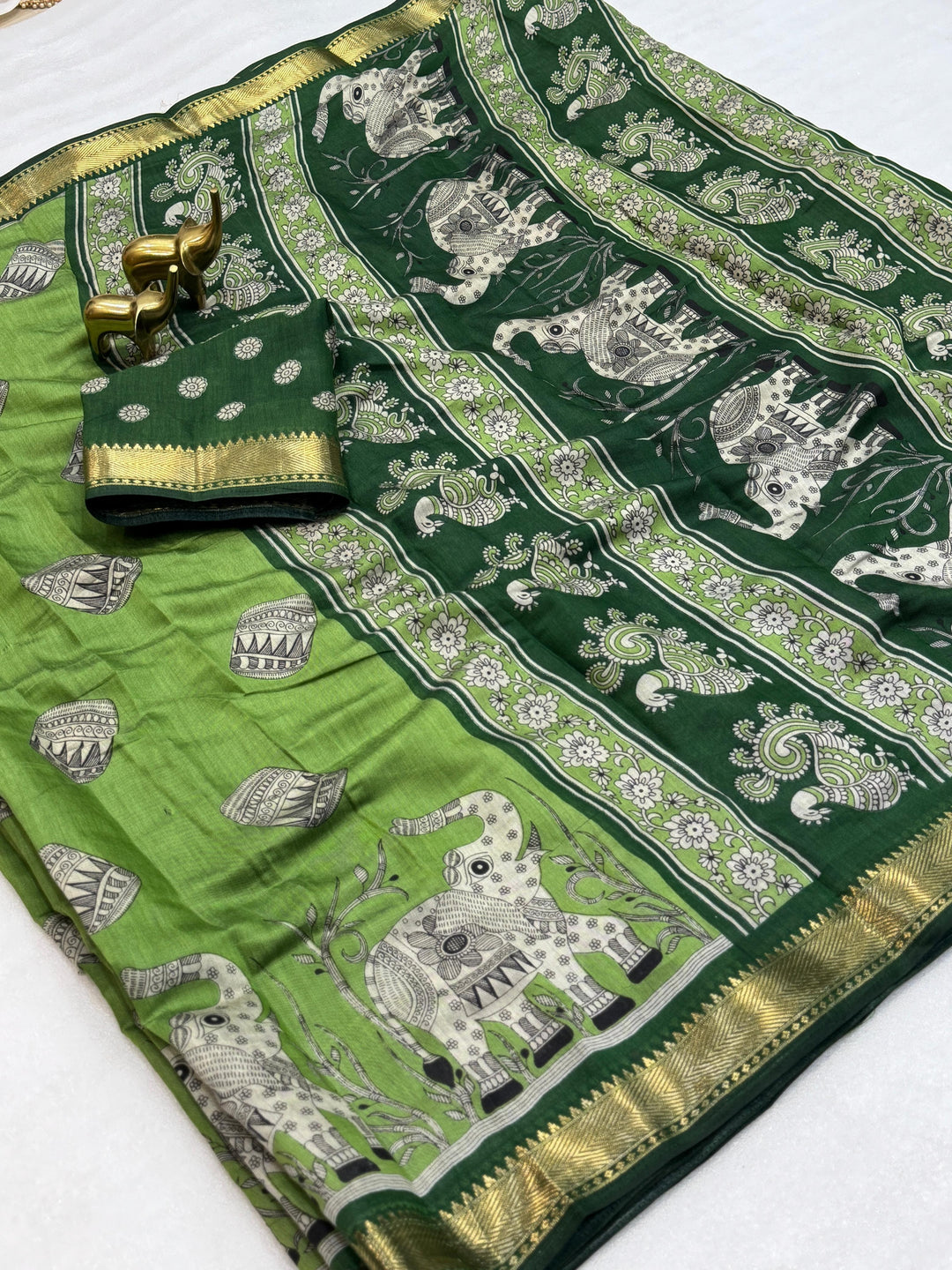 Legacy Blend Mangalagiri Silk Saree