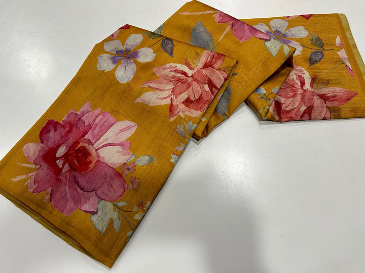 Drape Delight Tussar Silk Saree