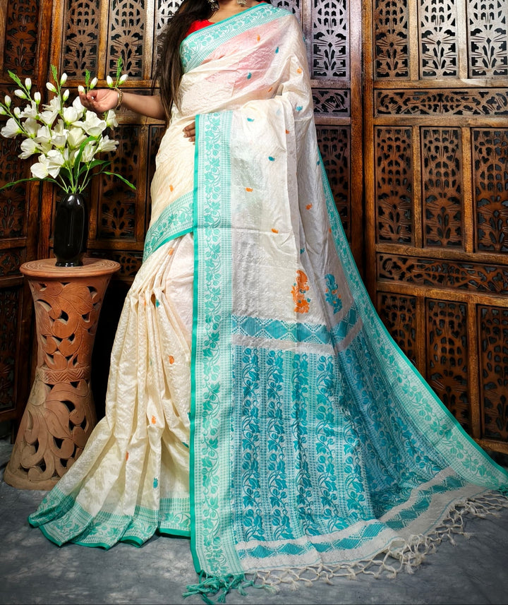 Meghmala  Gacchi Tussar Saree