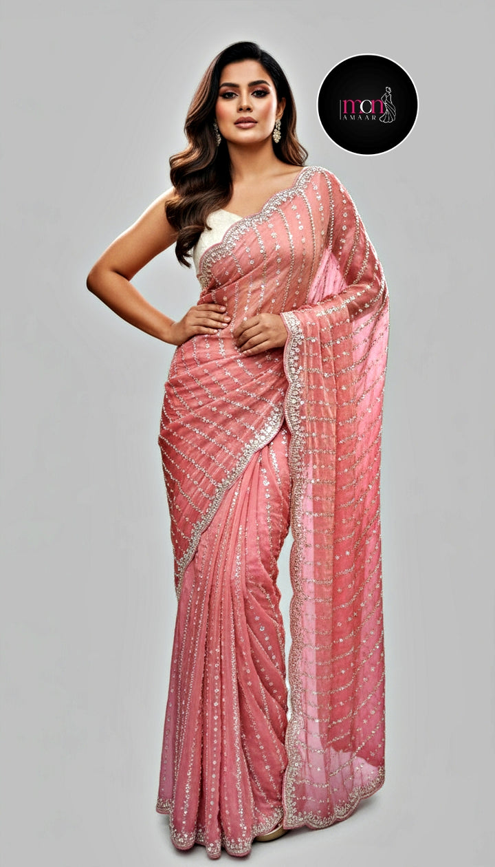 Believe In Yourself  Fancy Silk Saree