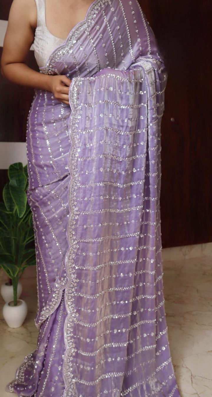 Romantic Storyteller Fancy Silk Saree
