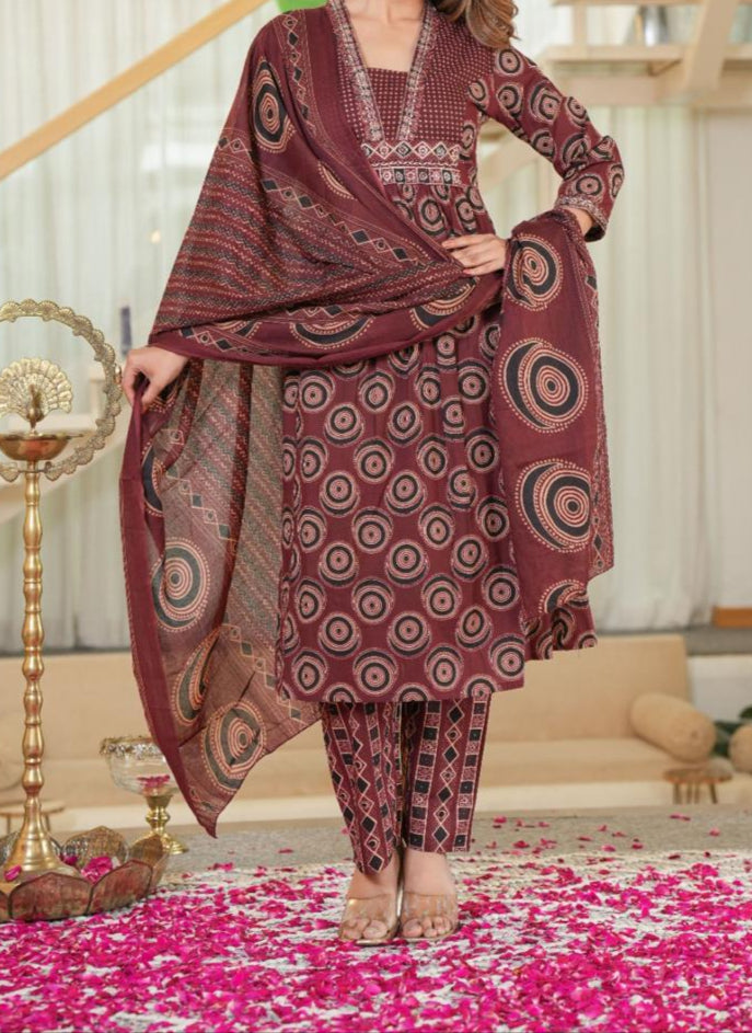 Ivorymist Cotton Kurti Set