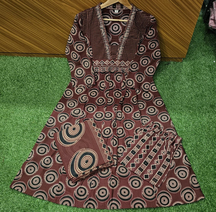 Ivorymist Cotton Kurti Set