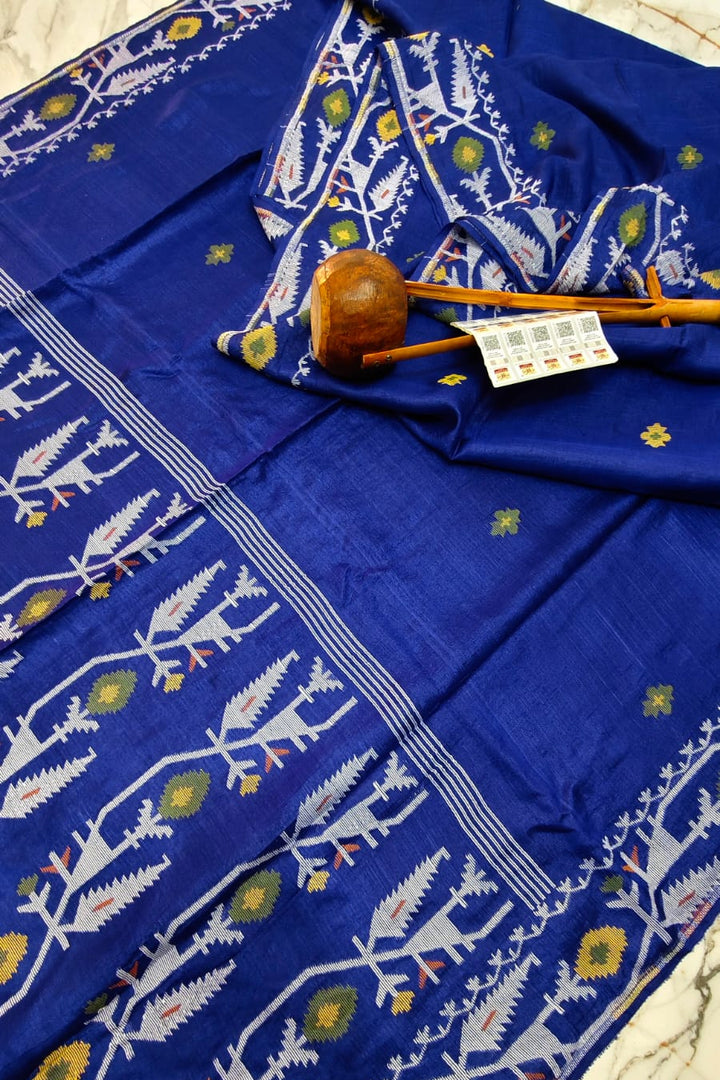 Sonar Moyna Gacchi Tussar Saree