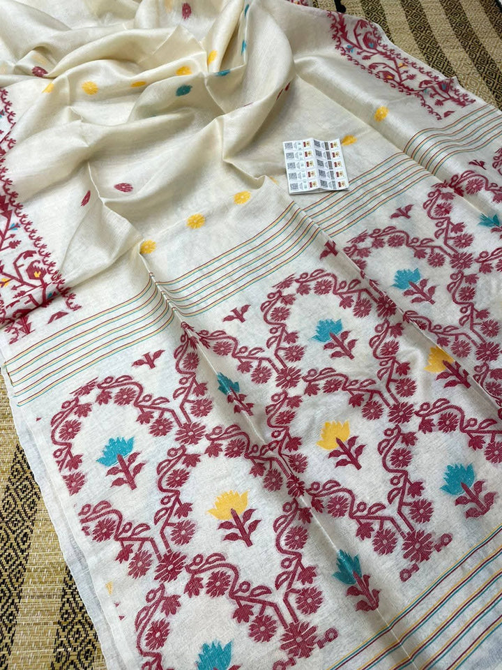 Rangini Ruposhi Gachi Tussar Saree