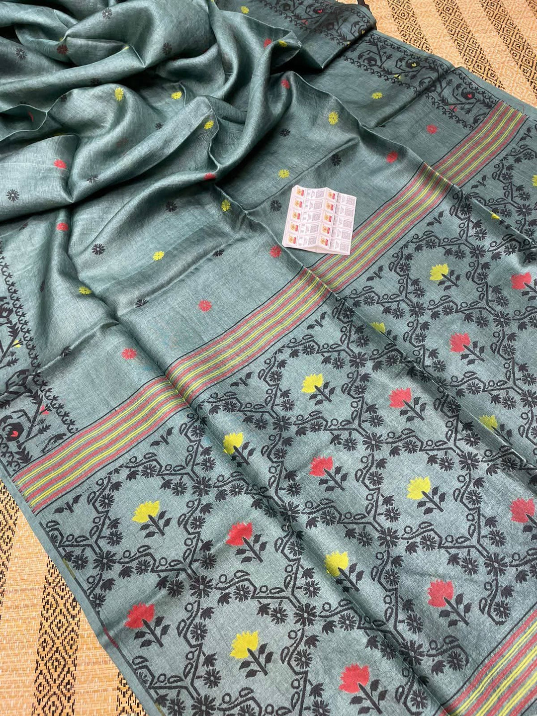 Rangini Ruposhi Gachi Tussar Saree