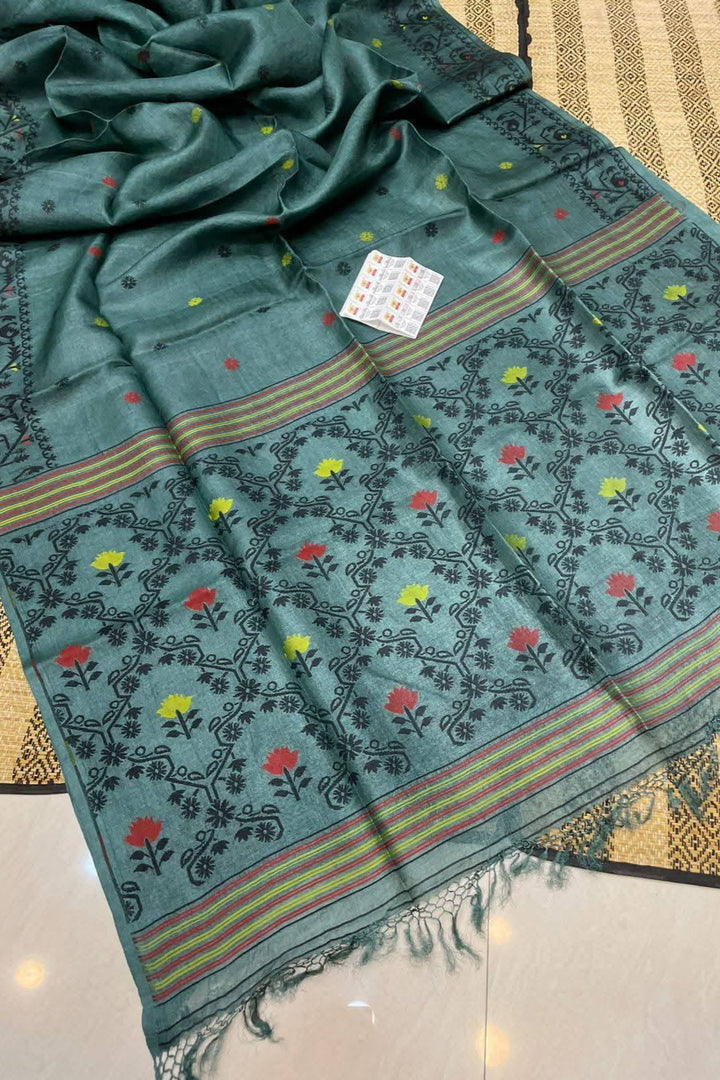 Rangini Ruposhi Gachi Tussar Saree
