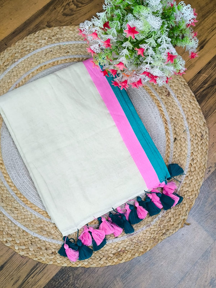 Onam special Mul Cotton Saree