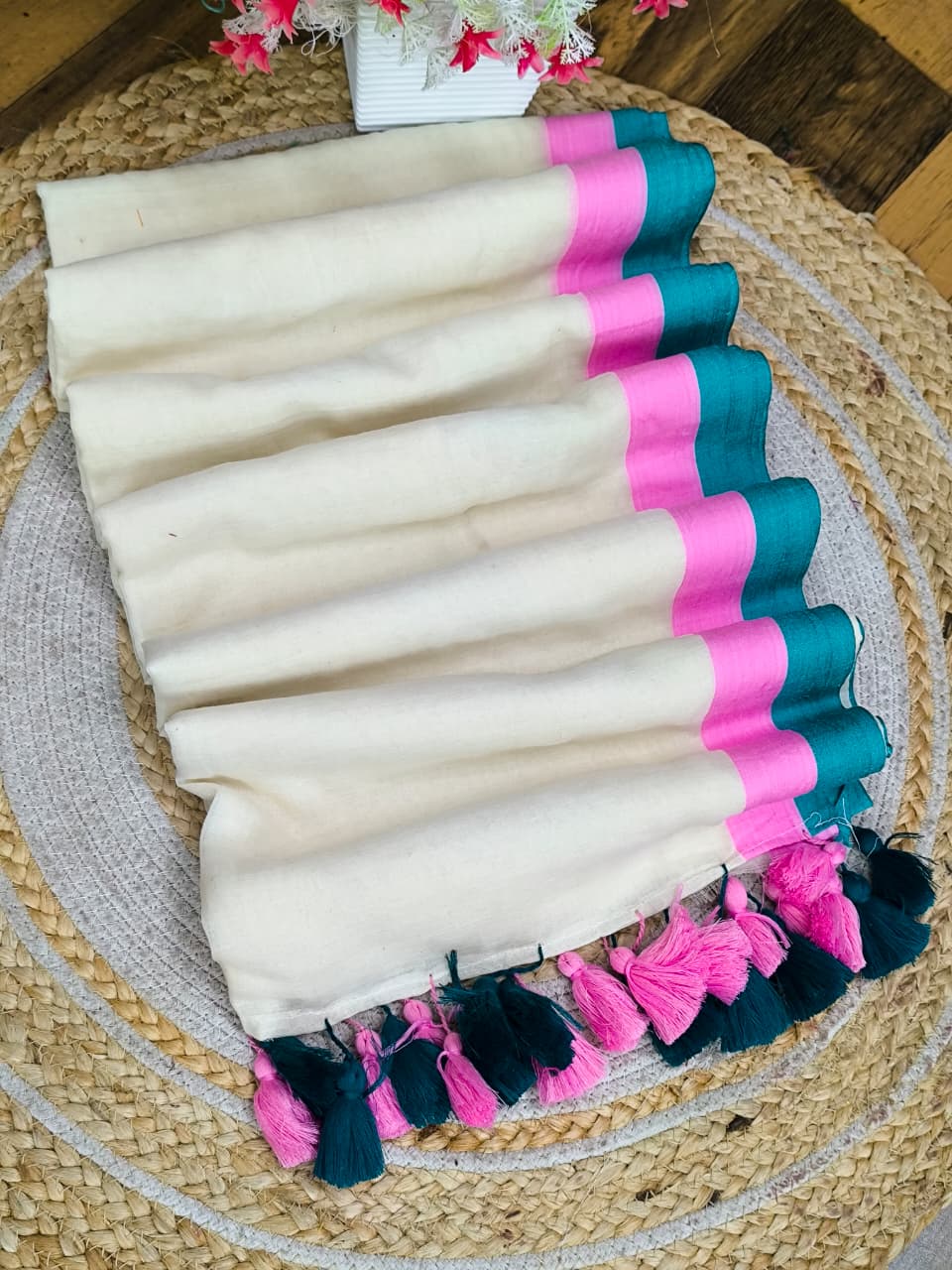 Onam special Mul Cotton Saree