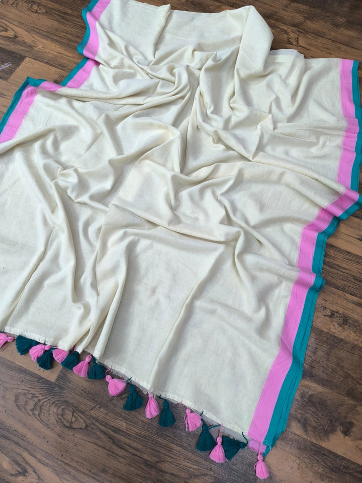 Onam special Mul Cotton Saree