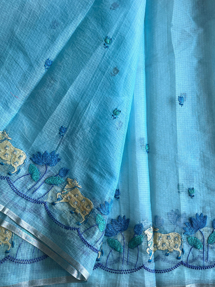 Reminiscent of Lights Kota Doriya Saree