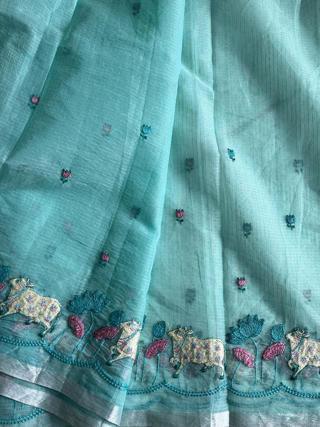 Reminiscent of Lights Kota Doriya Saree