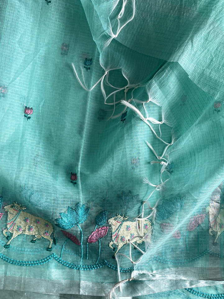 Reminiscent of Lights Kota Doriya Saree