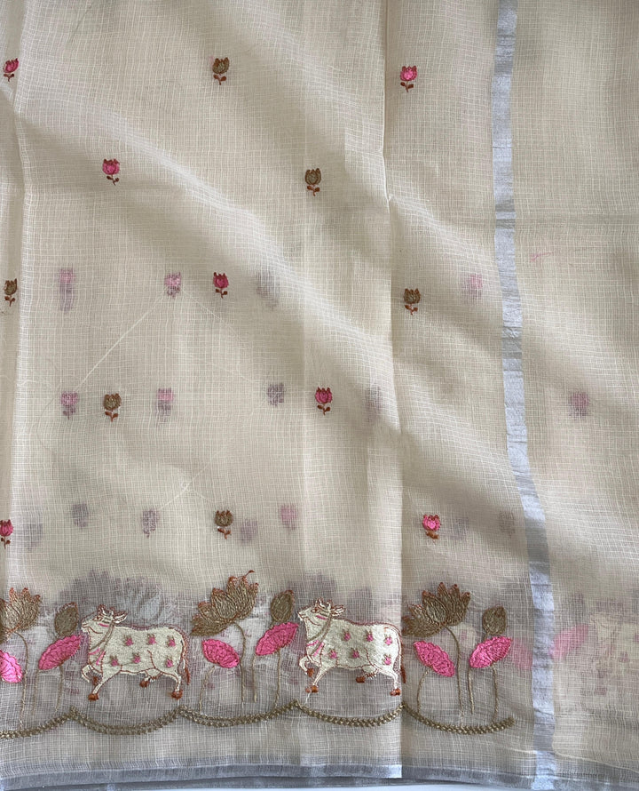 Reminiscent of Lights Kota Doriya Saree