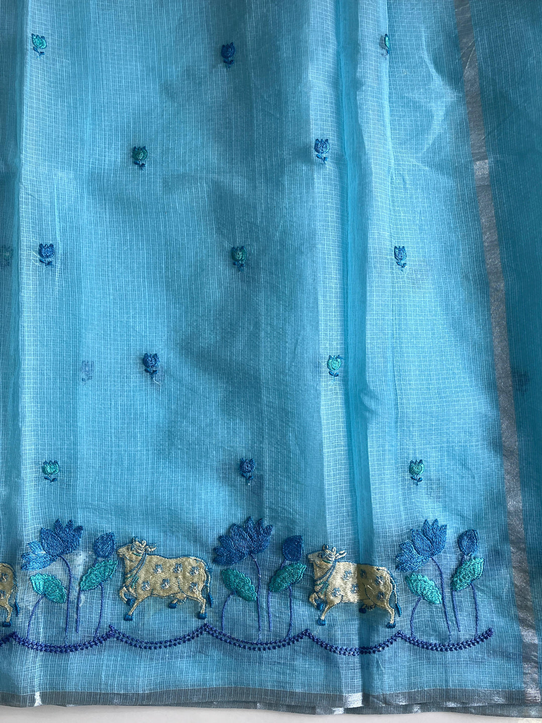 Reminiscent of Lights Kota Doriya Saree