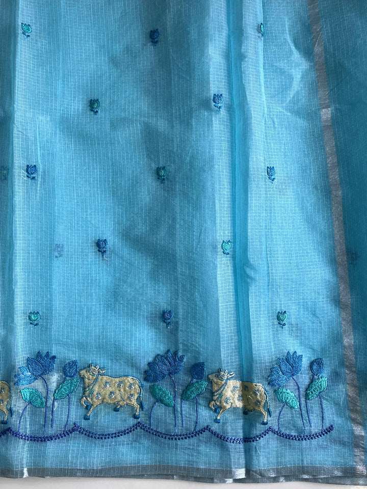 Reminiscent of Lights Kota Doriya Saree