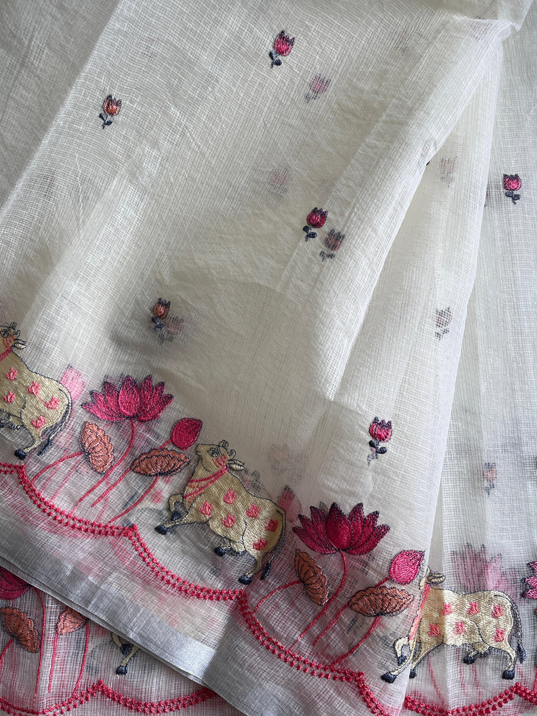 Reminiscent of Lights Kota Doriya Saree