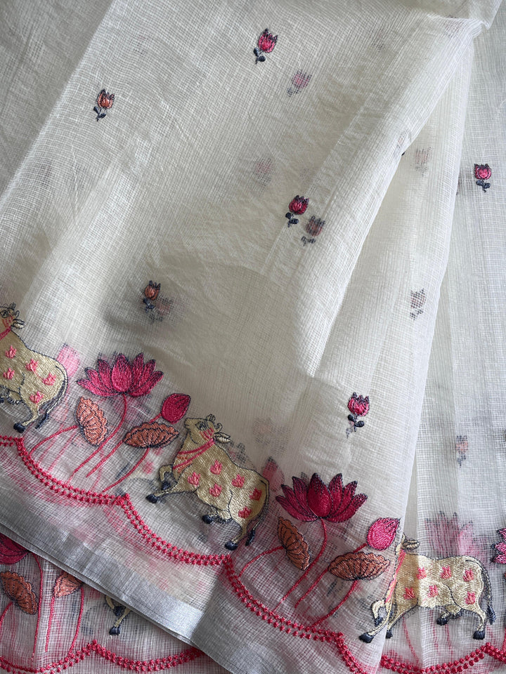 Reminiscent of Lights Kota Doriya Saree