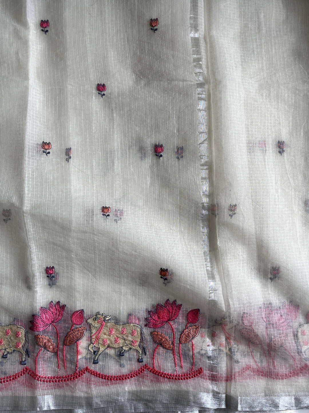 Reminiscent of Lights Kota Doriya Saree