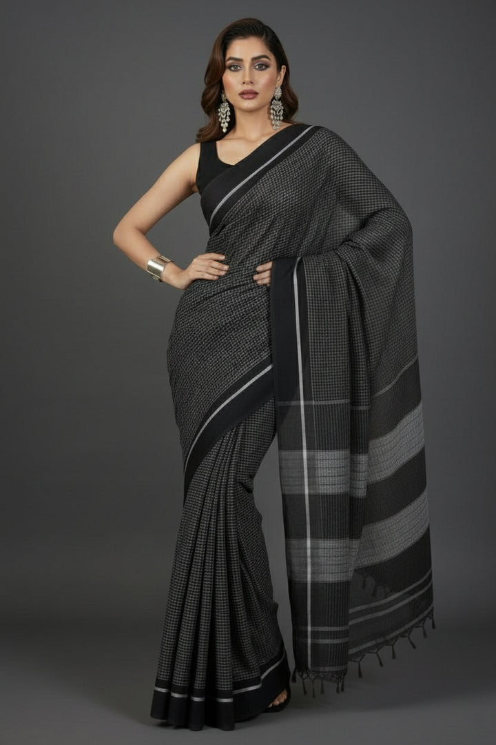 Ethereal & Elegant Kadam Kusum Cotton Saree